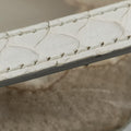 Vintage Dolce & Gabbana Sicily White Snakeskin x PVC  shoulderbag | stylenewstar