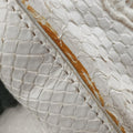 Vintage Dolce & Gabbana Sicily White Snakeskin x PVC  shoulderbag | stylenewstar
