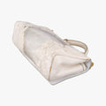 Vintage Dolce & Gabbana Sicily White Snakeskin x PVC  shoulderbag | stylenewstar