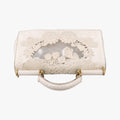 Vintage Dolce & Gabbana Sicily White Snakeskin x PVC  shoulderbag | stylenewstar