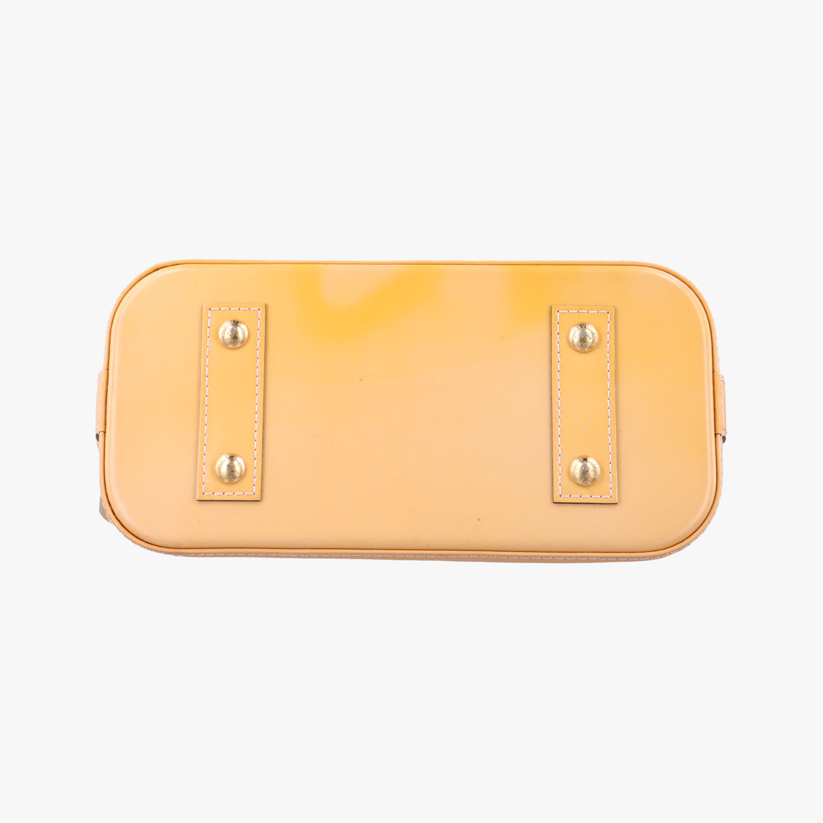 Pre-owned Louis Vuitton Alma BB ROSE FLORENTIN Vernis M90104 shoulderbag | stylenewstar