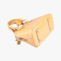 Pre-owned Louis Vuitton Alma BB ROSE FLORENTIN Vernis M90104 shoulderbag | stylenewstar