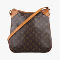 Pre-owned Louis Vuitton Odeon PM Brown Monogram Canvas M56390 shoulderbag | stylenewstar