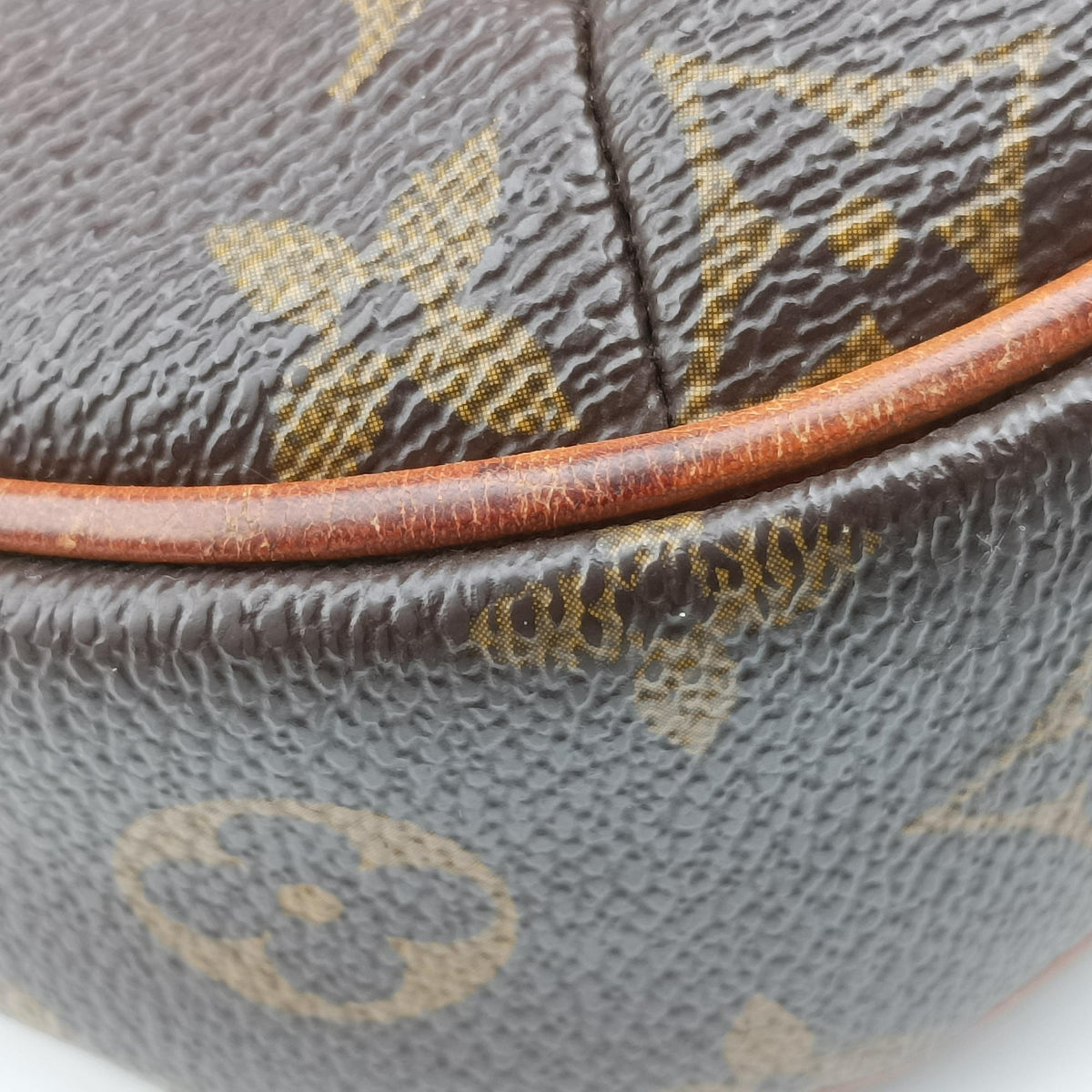 Pre-owned Louis Vuitton Odeon PM Brown Monogram Canvas M56390 shoulderbag | stylenewstar