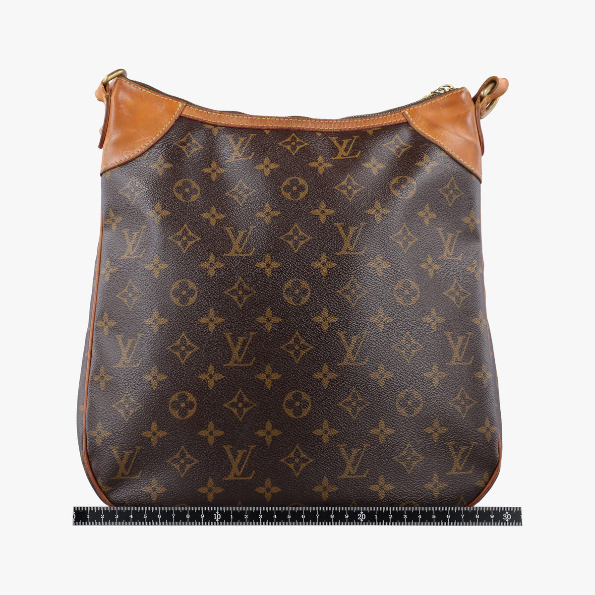Pre-owned Louis Vuitton Odeon PM Brown Monogram Canvas M56390 shoulderbag | stylenewstar
