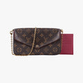 Secondhand Louis Vuitton Pochette Felicie Brown Monogram Canvas M61276 shoulderbag | stylenewstar