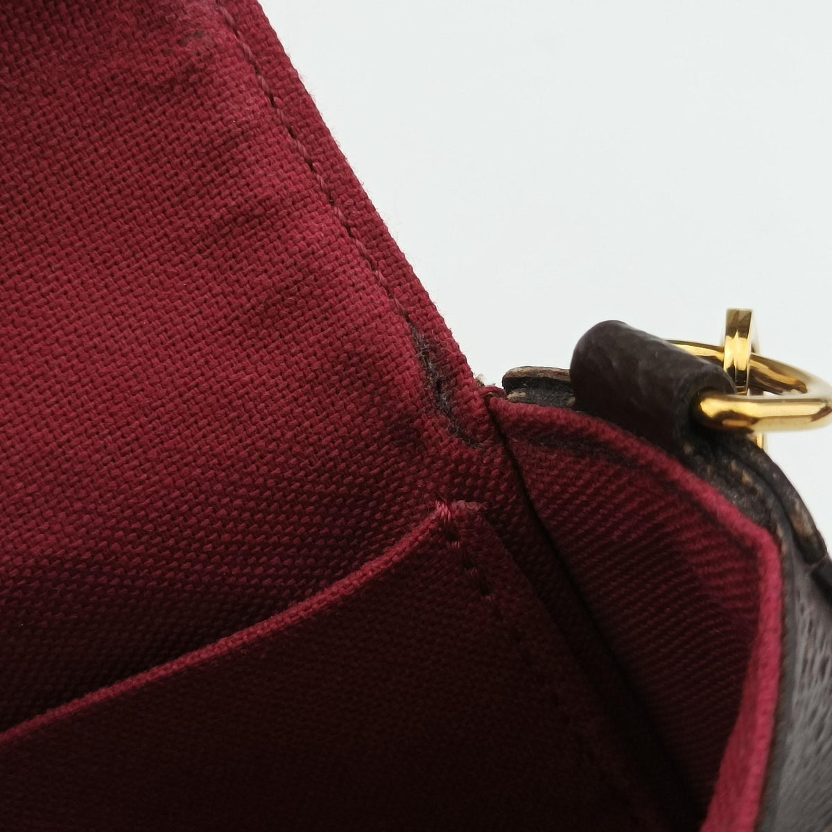 Secondhand Louis Vuitton Pochette Felicie Brown Monogram Canvas M61276 shoulderbag | stylenewstar