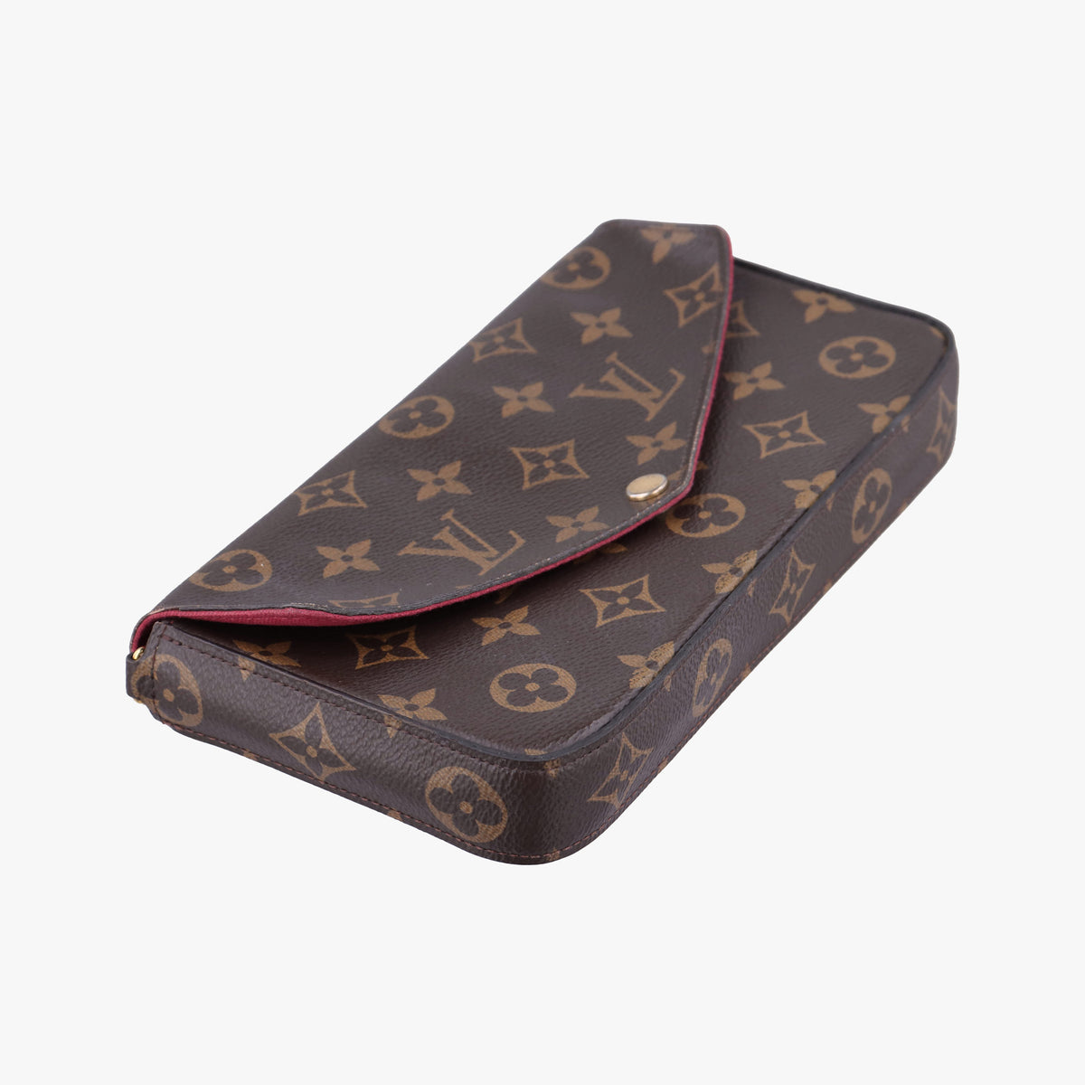 Secondhand Louis Vuitton Pochette Felicie Brown Monogram Canvas M61276 shoulderbag | stylenewstar