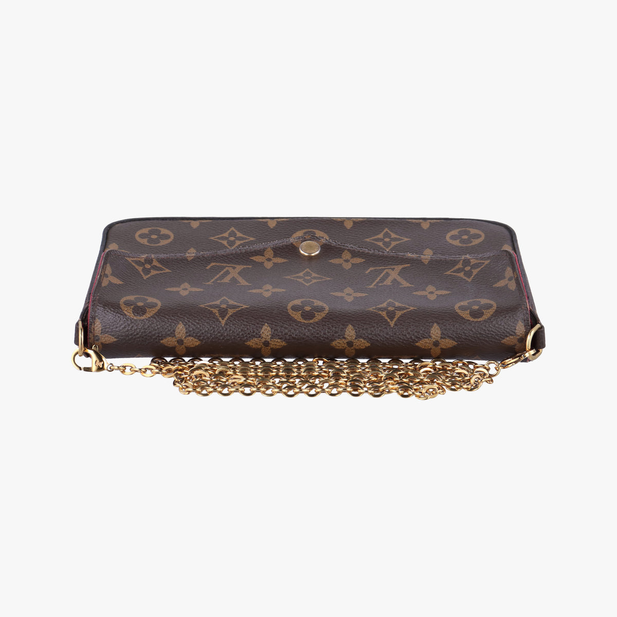 Secondhand Louis Vuitton Pochette Felicie Brown Monogram Canvas M61276 shoulderbag | stylenewstar