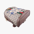 The Three Little Pigs Brown×Multicolour PVC coated canvas 552884 D027883526三匹のこぶた ブラウン×マルチカラー PVCコーティングキャンバス 552884 D027883526