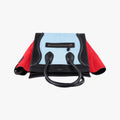Vintage Celine Luggage Mini Shopper Blue Leather×Ponyhair  handbag | stylenewstar