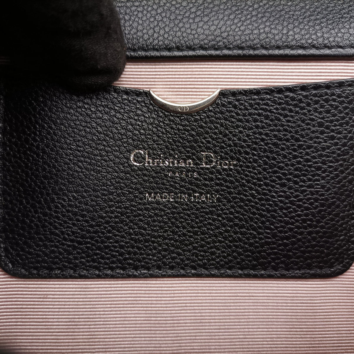 Vintage Christian Dior Diorama Black Leather  shoulderbag | stylenewstar