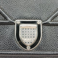 Vintage Christian Dior Diorama Black Leather  shoulderbag | stylenewstar