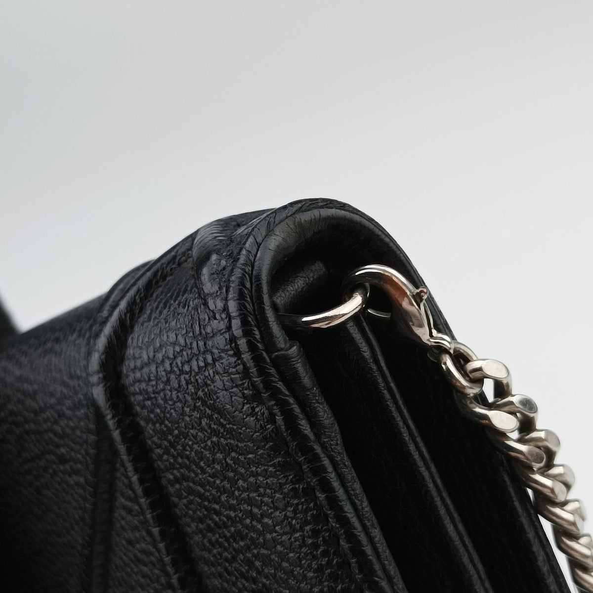 Vintage Christian Dior Diorama Black Leather  shoulderbag | stylenewstar