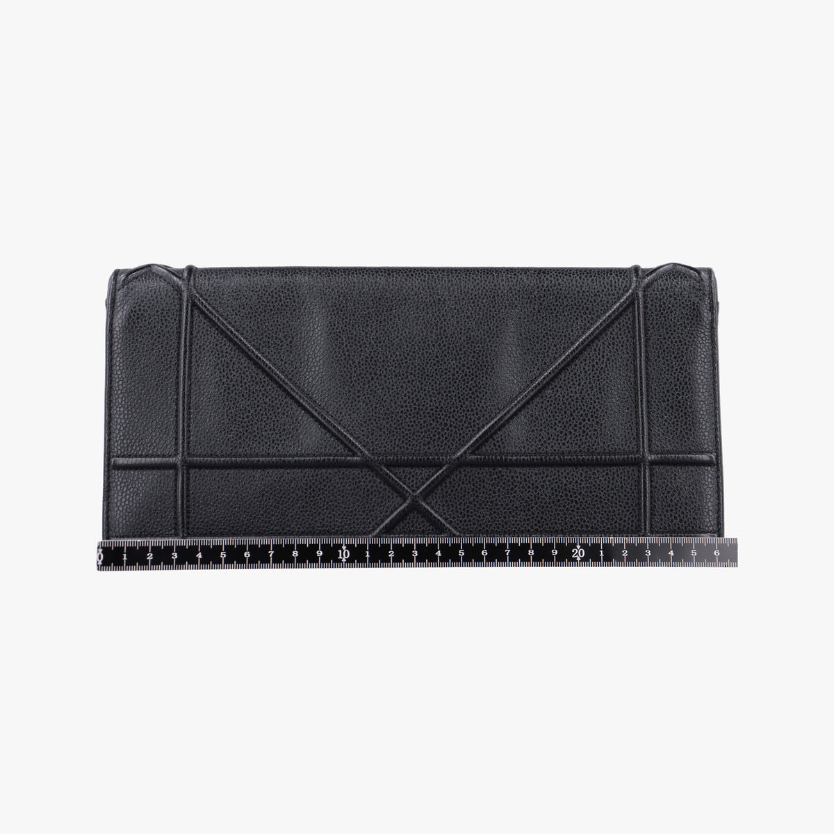 Vintage Christian Dior Diorama Black Leather  shoulderbag | stylenewstar