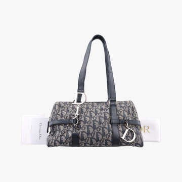 Trotter Navy×Gray Jacquard BO L 0094トロッター ネイビー×グレー ジャガード BO L 0094