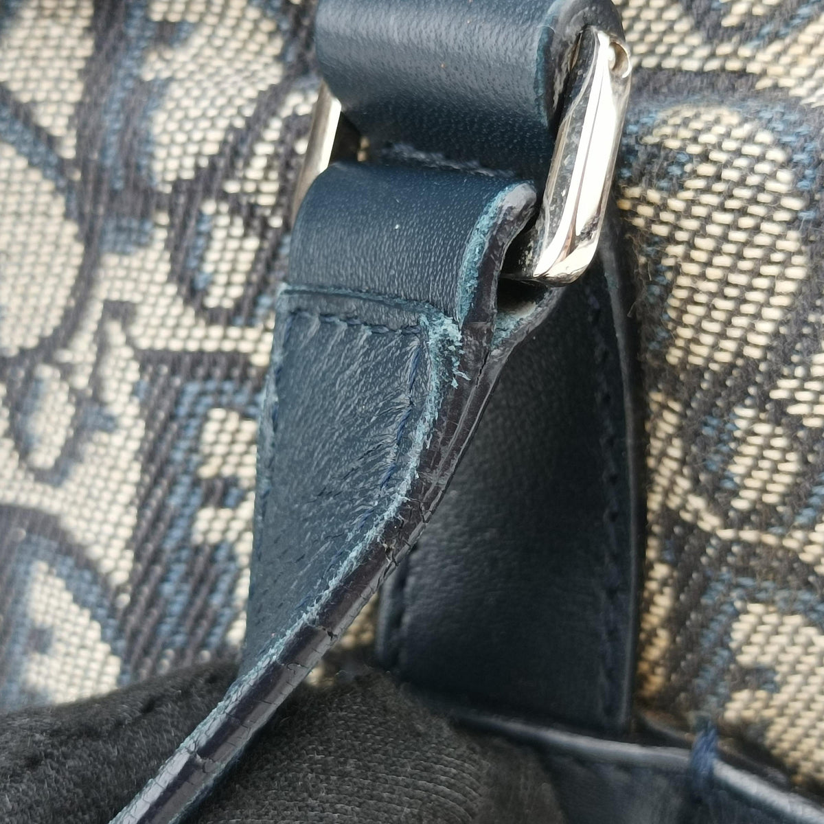 Trotter Navy×Gray Jacquard BO L 0094トロッター ネイビー×グレー ジャガード BO L 0094