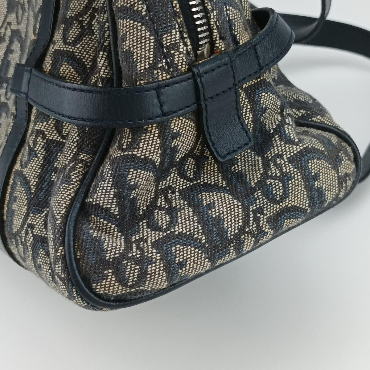 Trotter Navy×Gray Jacquard BO L 0094トロッター ネイビー×グレー ジャガード BO L 0094