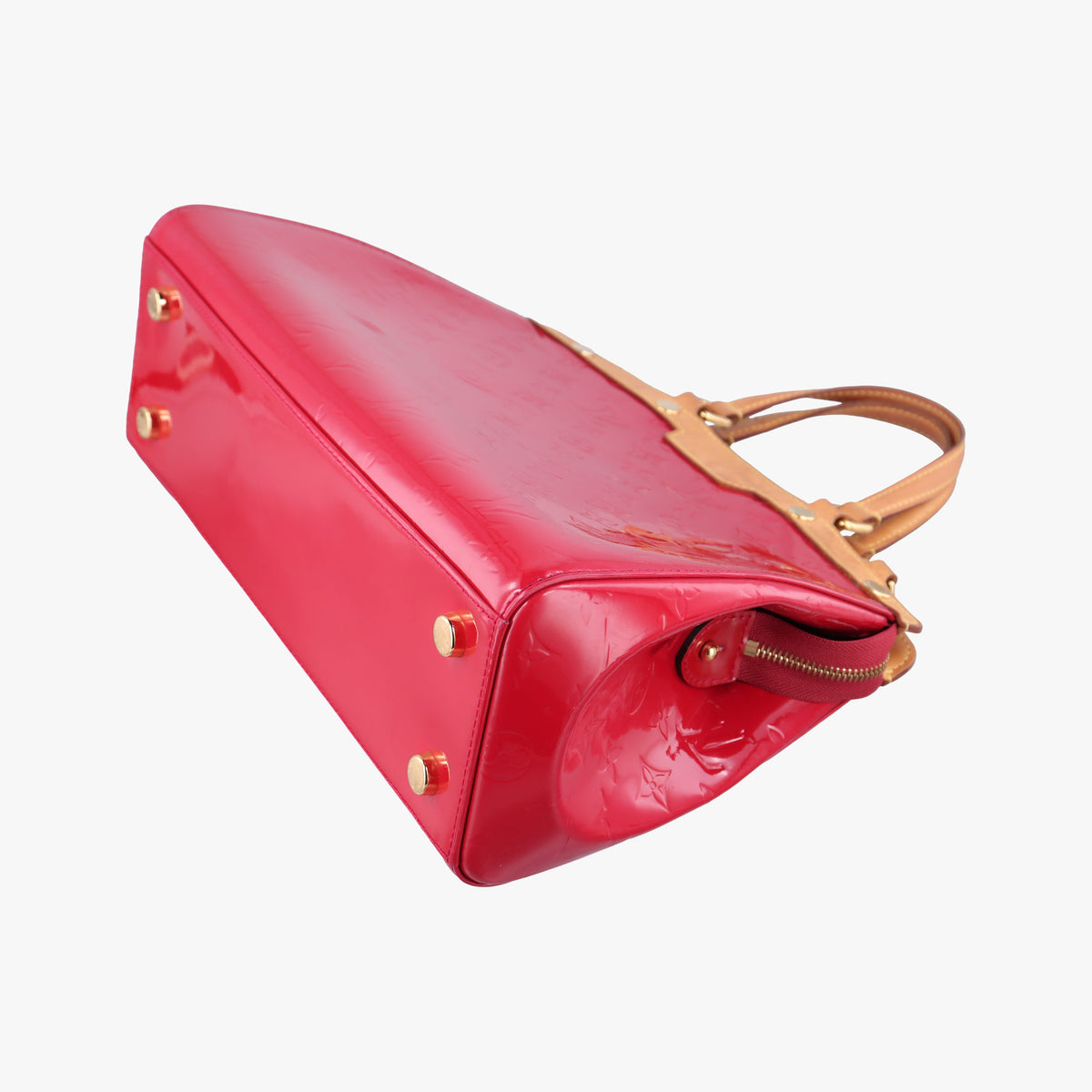 Pre-owned Louis Vuitton Brea MM ROSE INDIEN Vernis M91798 shoulderbag | stylenewstar