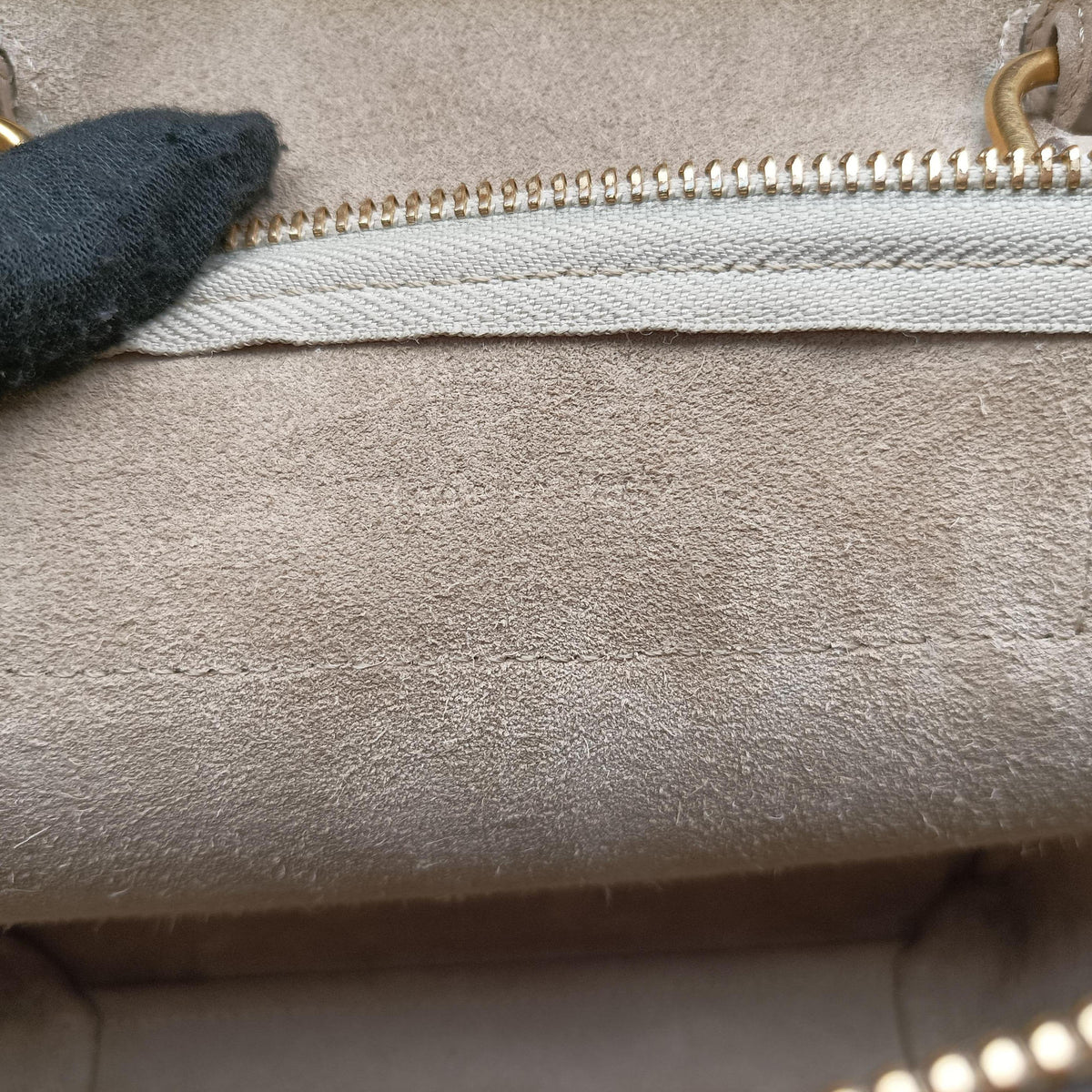 Belt Mini Beige Leather Lot number unknownベルトミニ ベージュ レザー 製番不明