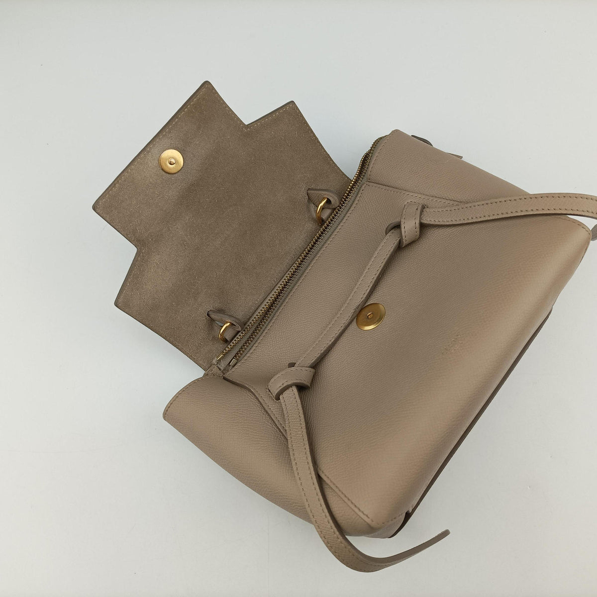 Belt Mini Beige Leather Lot number unknownベルトミニ ベージュ レザー 製番不明