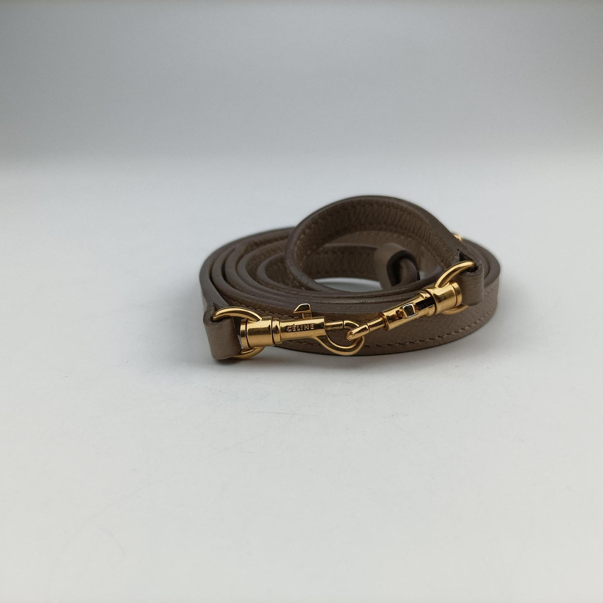 Belt Mini Beige Leather Lot number unknownベルトミニ ベージュ レザー 製番不明