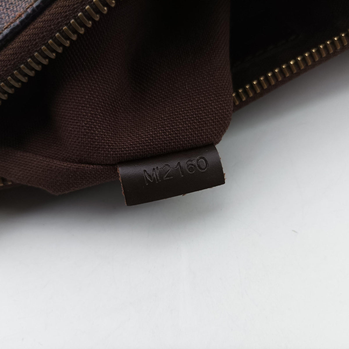 Pre-owned Louis Vuitton Pochette Plat Brooklyn EBENE Damier Canvas N51211 shoulderbag | stylenewstar