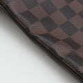 Pre-owned Louis Vuitton Pochette Plat Brooklyn EBENE Damier Canvas N51211 shoulderbag | stylenewstar
