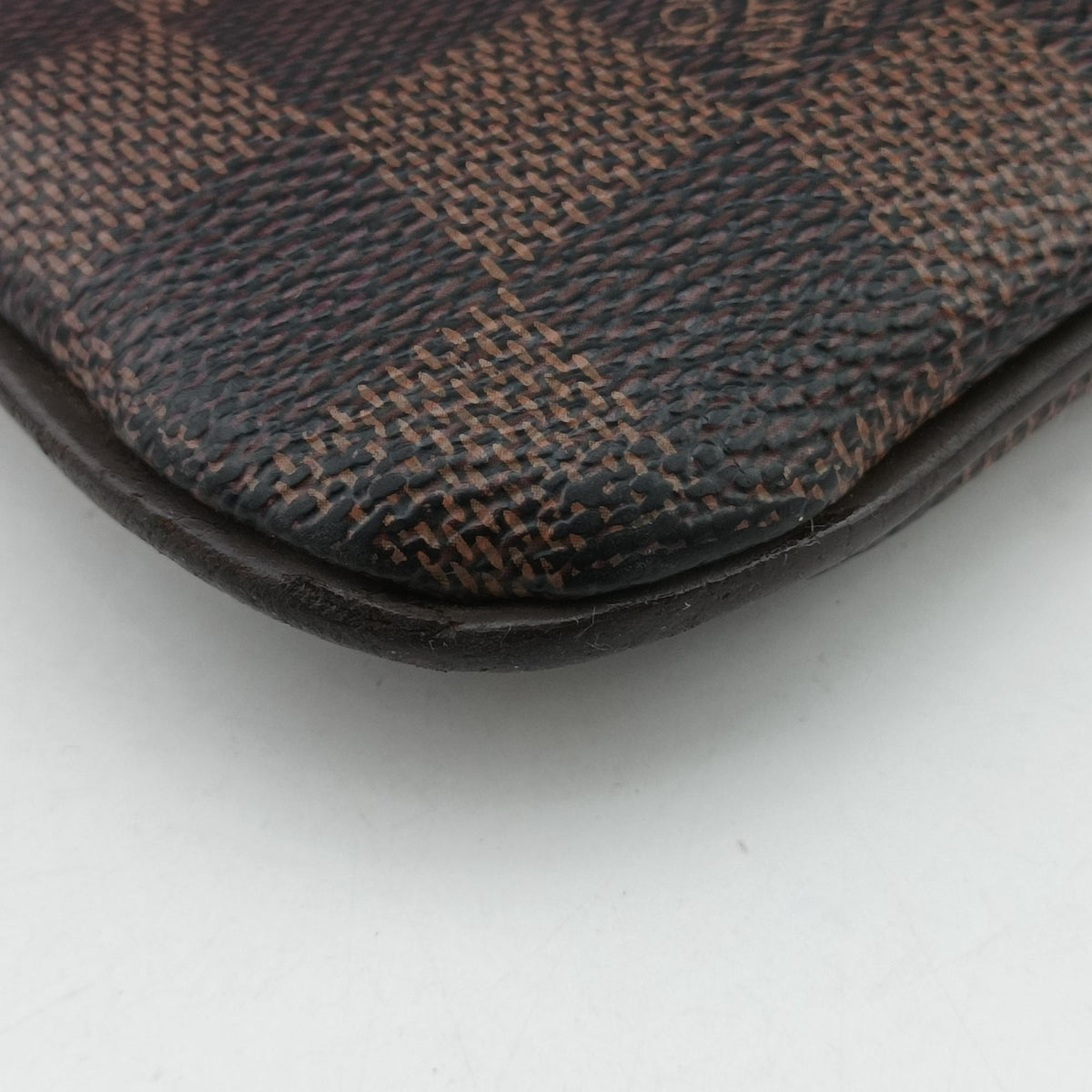 Pre-owned Louis Vuitton Pochette Plat Brooklyn EBENE Damier Canvas N51211 shoulderbag | stylenewstar