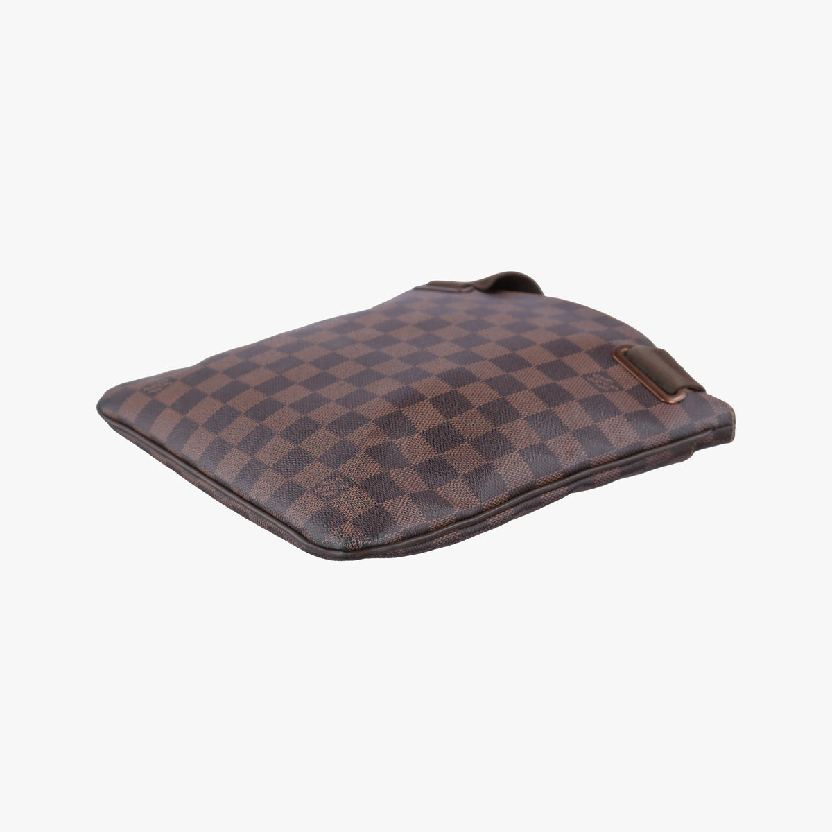 Pre-owned Louis Vuitton Pochette Plat Brooklyn EBENE Damier Canvas N51211 shoulderbag | stylenewstar