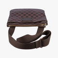 Pre-owned Louis Vuitton Pochette Plat Brooklyn EBENE Damier Canvas N51211 shoulderbag | stylenewstar