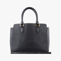 Pre-owned Prada Monochrome Black SAFFIANO Leather 1BA113 shoulderbag | stylenewstar