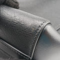 Pre-owned Prada Monochrome Black SAFFIANO Leather 1BA113 shoulderbag | stylenewstar