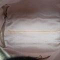 Pre-owned Fendi Zucchino Glitter Logo Silver canvas 8BL068 handbag | stylenewstar