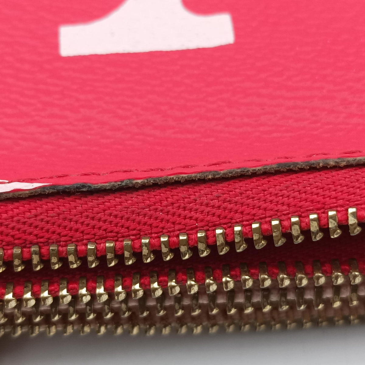 Pre-owned Louis Vuitton Pochette Double Zip ROUGE Monogram Giant M67561 shoulderbag | stylenewstar