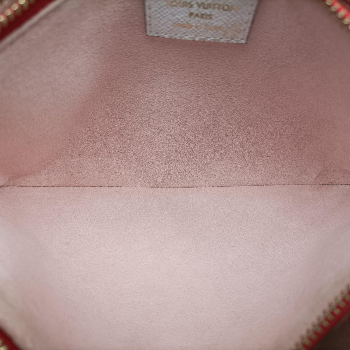Pre-owned Louis Vuitton Pochette Double Zip ROUGE Monogram Giant M67561 shoulderbag | stylenewstar