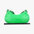 Pre-owned Balenciaga Le Cagole Green Leather  shoulderbag | stylenewstar