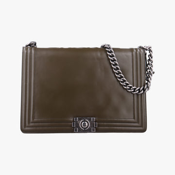 BOY CHANEL Brown Leather A66711 15336927ボーイシャネル ブラウン レザー A66711 15336927
