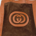 Pre-owned Gucci Ophidia Tote Brown Suede x Leather 519335 shoulderbag | stylenewstar