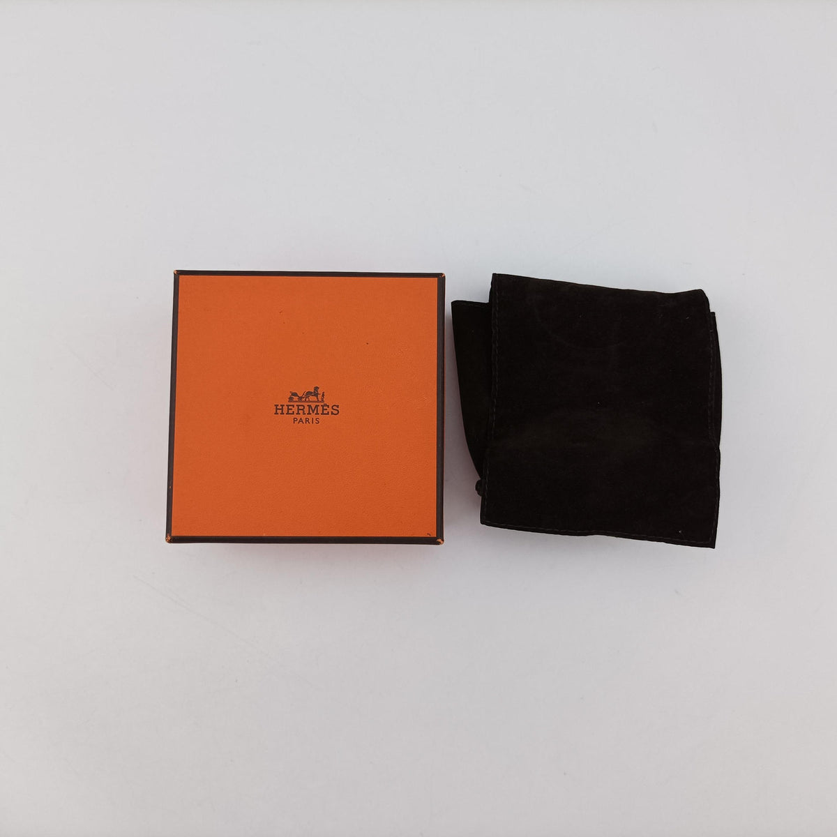 Pre-owned Hermes Collier de Chien Blue×golden Leather × GP  bangle/wristband | stylenewstar