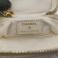 Micro Vanity Case White caviar skin AP2194 31208948マトラッセ ミニバニティ ジップアラウンド ホワイト キャビアスキン AP2194 31208948