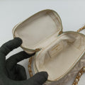 Micro Vanity Case White caviar skin AP2194 31208948マトラッセ ミニバニティ ジップアラウンド ホワイト キャビアスキン AP2194 31208948