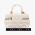 Micro Vanity Case White caviar skin AP2194 31208948マトラッセ ミニバニティ ジップアラウンド ホワイト キャビアスキン AP2194 31208948