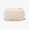 Micro Vanity Case White caviar skin AP2194 31208948マトラッセ ミニバニティ ジップアラウンド ホワイト キャビアスキン AP2194 31208948