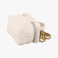 Micro Vanity Case White caviar skin AP2194 31208948マトラッセ ミニバニティ ジップアラウンド ホワイト キャビアスキン AP2194 31208948