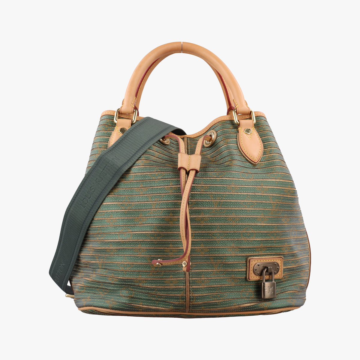 Secondhand Louis Vuitton Neo Khaki×Green Monogram Eden M40356 shoulderbag | stylenewstar