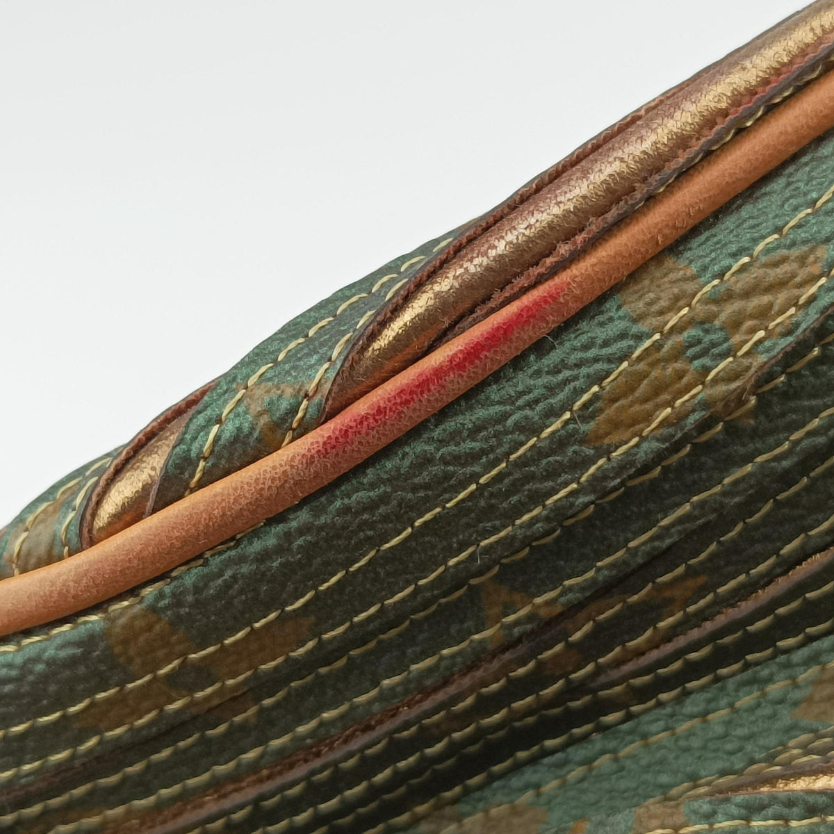 Secondhand Louis Vuitton Neo Khaki×Green Monogram Eden M40356 shoulderbag | stylenewstar