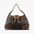Leopard Polly Monogram Leopard Python leather×pony M95282 AR1006ヒョウ ポリー モノグラム レオパード パイソンレザー×ハラコ M95282 AR1006