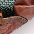 Secondhand Louis Vuitton Kalahari GM Brown Monogram Epice ×Python M97002 shoulderbag | stylenewstar