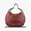 Secondhand Louis Vuitton Kalahari GM Brown Monogram Epice ×Python M97002 shoulderbag | stylenewstar